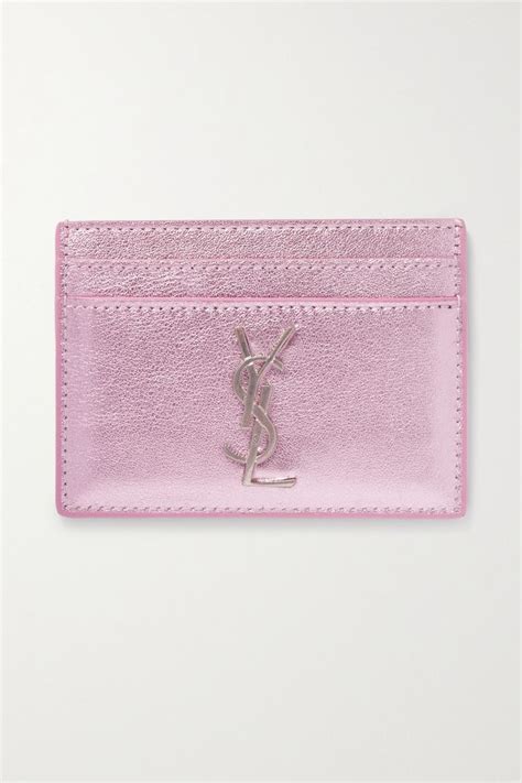 pink ysl clothing|YSL pink cardholder.